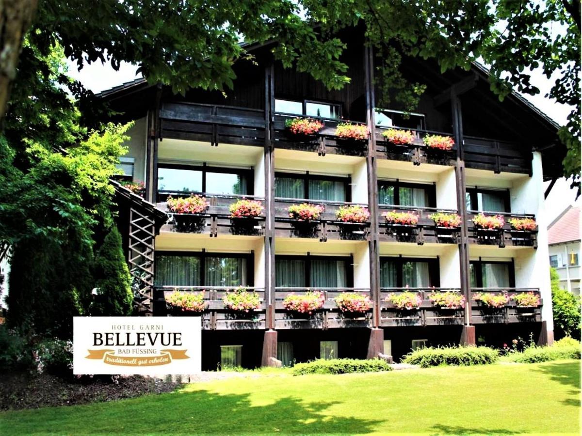 Hotel Garni Bellevue Bad Fussing Exterior photo