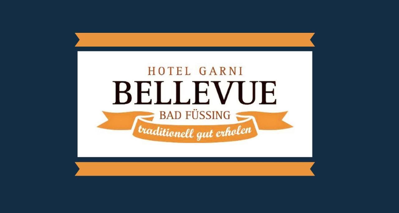 Hotel Garni Bellevue Bad Fussing Exterior photo